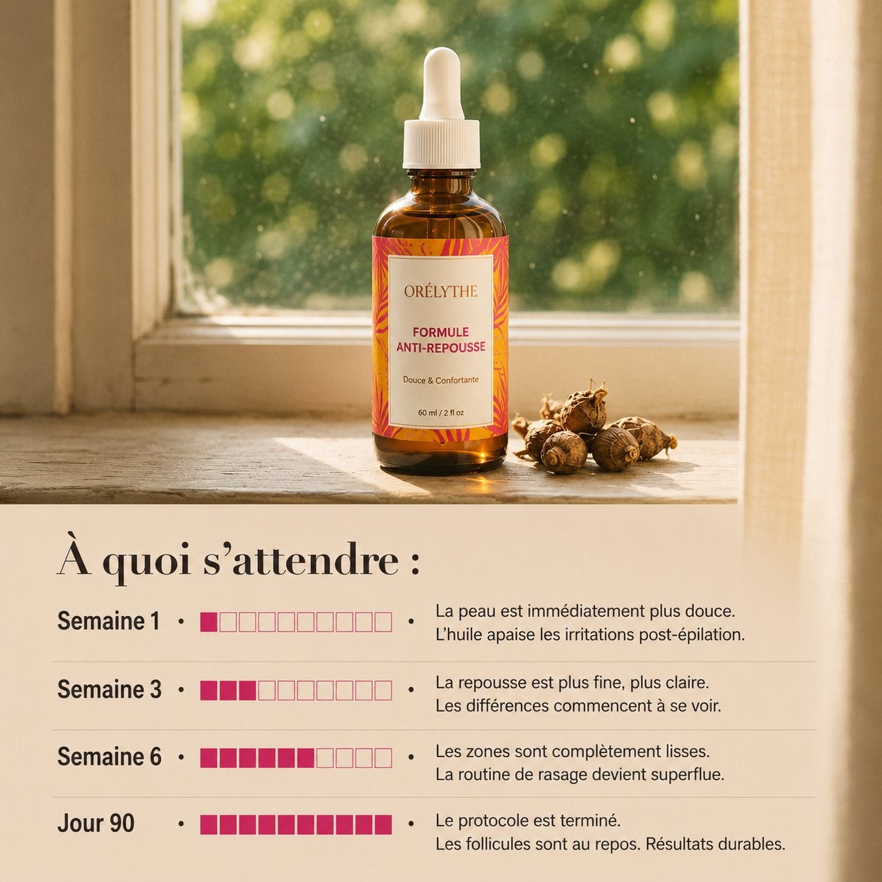 Orélythe™ — Formule Anti-Repousse